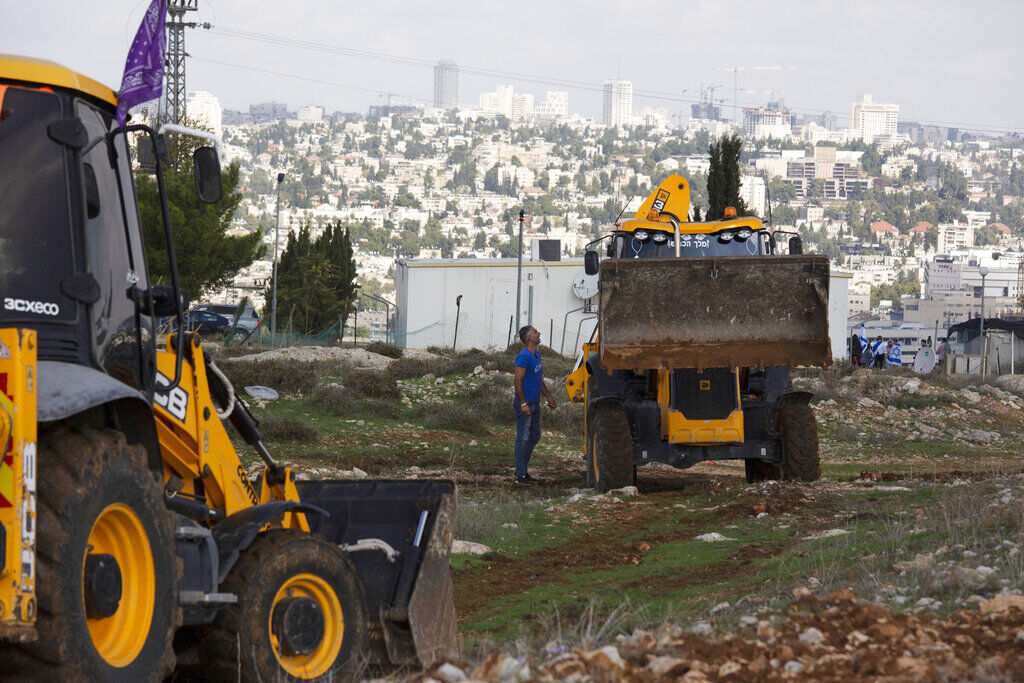 APTOPIX Israel EU Settlements